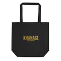 Front view of KHANAGE Collective eco tote bag — sustainable branded bag NZ
