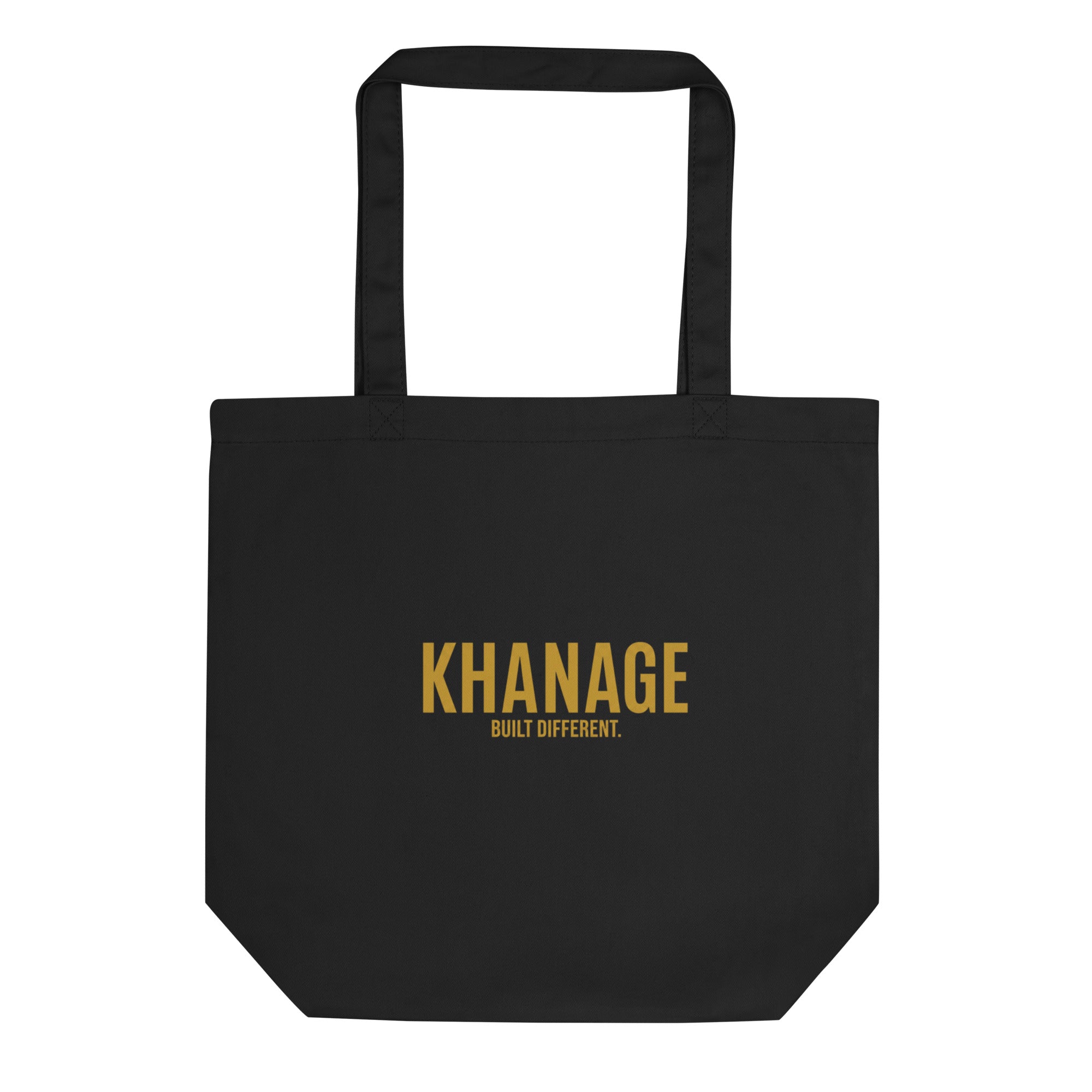Front view of KHANAGE Collective eco tote bag — sustainable branded bag NZ